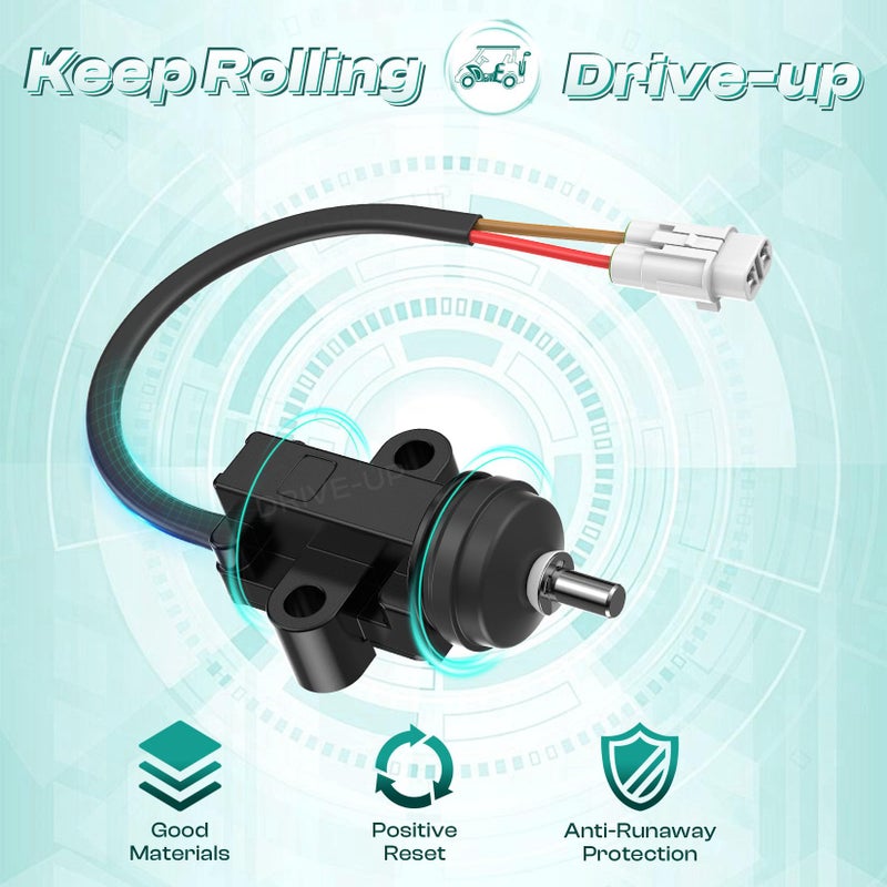 Drive-up Golf Cart Stop Switch Fits for Yamaha G14, G16, G19, G22 G29 Gas and Electric Golf Carts, Golf Cart Accelerator Micro Stop Switch for Yamaha JF7-82817-20 - Image 2